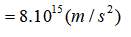 Vo = 5.104 km/s = 5.107 m/s.

Giả sử cường độ điện trường giữa hai bản kim loại có chiều hướng lên trên. Do hạt điện tích chuyển động là electron q < 0 nên lực điện trường tác dụng lên điện tích có chiều hướng xuống dưới. Bỏ qua tác dụng của lực cản và trọng lực nên chỉ còn lực điện trường tác dụng làm điện tích chuyển động.

Cường độ điện trường giữa hai bản kim loại:

Gia tốc của e:

Xét hệ trục Oxy: ốc tọa độ tại O, ốc thời gian vào lúc electron bắt đầu chuyển động.

+ Ox: Không có lực tác dụng theo phương Ox nên electron chuyển động đều theo phương này: HA = vox.t = vot

+ Oy:

 