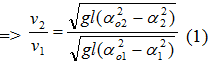 +  Theo đề bài:  T1 = 2T2 => l1 = 4l2

+ A2 = 2A1 => αo2.l2 = 2.αo1.l1 => αo2 = 8αo1 (*).

+  Lại có:

Thay (*) và (**) vào (1):