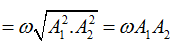 + Cách 1:

Vậy 

+ Cách 2: Dễ đoán ra dấu “= “ xảy ra khi A1 = A2 = 4cm => x1 cùng pha x2. Vì biểu thức trên kia đúng với mọi thời điểm nên lấy   để thử  => . 