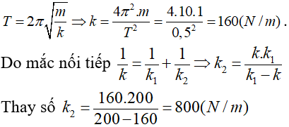 + 90km/h =25m/s;

Thời gian tàu gặp chỗ nối thanh ray: t = L/v = 12,5/25 = 0,5 (s)

+ Con lắc dao động mạnh nhất khi chu kỳ dao động riêng của con lắc bằng thời gian trên