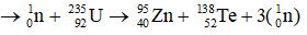 ∗ Xét phản ứng: 

Áp dụng định luật bảo toàn điện tích: 0 + 92 = 39 + Z → Z = 53

Áp dụng định luật bảo toàn số nuclon: 1 + 235 = 94 + 140 + 1X → X = 2

∗ Xét phản ứng: 

Áp dụng định luật bảo toàn điện tích: 0 + 92 = Z + 52 → Z = 40

Áp dụng định luật bảo toàn số nuclon: 1 + 235 = 95 + 138 + x ⇒ x = 3