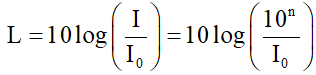  Ta có:

 

(do I0  = 10^  -12 không thay đổi).