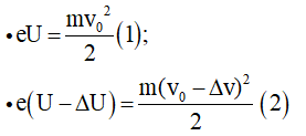 - Ta có:

- Từ (1) và (2):