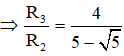  

+ Từ (1) và (2):  

Mà

 

+ Kết hợp với (1):

 

 

 

 