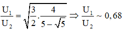  

+ Từ (1) và (2):  

Mà

 

+ Kết hợp với (1):

 

 

 

 