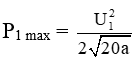 .

Khi R = a thì P1 = P2

Xét P1: Khi R = 20 và R = a thì  

Xét P2: Khi R = 145 và R = a thì  

Mà ,  

Cẩn thận đối chiếu điều kiên (*) để loại nghiệm