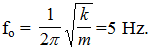 + Từ biểu thức của các lực => f1 = 6Hz; f2 = 7Hz; f3 = 8Hz; f4 = 9Hz.

+ Tần số dao động riêng của con lắc lò xo: 

+ Với mỗi lực tác dụng trên ta có biên độ tương ứng là A1, A2, A3, A4. Trong đó Ao = Amax.

 + Từ đồ thị suy ra f4 làm cho con lắc dao động với Amin.

Chú ý: f càng gần fo thì A càng có giá trị gần bằng Amax.