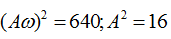 Chọn B

+  Đồng  nhất 

Từ đó :  A = 4 (cm);  ω  = 2 √10  = 2π rad/s.

+ Tìm  φ :

   

+ Thay vào biểu thức:  x = 4cos(2 πt +  π/3) (cm)