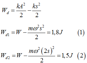 Động năng của vật: 

Lấy (1) trừ (2), ta được: 