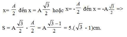 Đáp án : D.  + Wđ = 3 Wt => W = Wđ +Wt = 4Wt => ½ k.A2 = 4. ½ .k.x2 . Suy ra x = ± A/2.

+ Tương tự: Wđ =   Wt/3. Suy ra x = ± A \[\sqrt 3 \] /2  + Thời gian ngắn nhất là khi vật đi thẳng từ :       