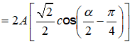 .

Tần số góc: ω = 2π (rad/s)

Góc quét được trong thời gian   t: α = 2π. t

Ta có:

 