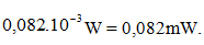 + Chu kỳ con lắc:

 

+  Cơ năng ban đầu W0 = mgl(1-cos a  0 ) =

+  Cơ năng sau t = 20T: W = mgl(1-cos a  ) =

+  Độ giảm cơ năng sau 20 chu kì:

+  Công suất trung bình cần cung cấp để con lắc dao động duy trì với biên độ góc là 60