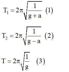 - Ta có:

- Từ (1); (2) và (3) ta được :