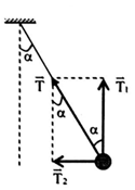 + Lực căng dây:

+ Lực căng đây theo phương trình thẳng đứng: 

+ Theo đồ thị:

=>