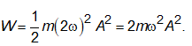 .

Cơ năng của vật dao động điều hòa: 