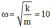 Tần số góc của dao động rad/s

Áp dụng công thức độc lập thời gian giữa vận tốc và gia tốc:

= 4cm