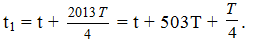 + Khi 

+ Tại thời điểm t ta có

= - ωAcos(ωt + φ) = - ωx.

=> |50| = - ωx => ω= 10 rad/s.

=> k = mω2 = 1.102 = 100N/m.