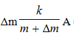 Chọn B

+ Lực quán tính cực đại: Fqtmax = Δmamax = Δmω2A =  = 0,075N.

+ Lực ma sát trượt: Fmst = μΔmg = 0,1N.

+ Điều kiện không trượt: Fqtmax  ≤  Fmst. Mà 0,075 < 0,1 => thỏa mãn điều kiện không trượt.

 

+ Từ định luật II Newton cho vật Δm:  