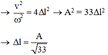 + Gọi x1, x2, x3 là li độ ứng với từng vị trí giãn của lò xo.

+ Áp dụng công thức độc lập ta được: 

+ Thời gian lò xo nén tương ứng với vật dao động từ vị trí có ly độ  D  l đến ly độ  -  A ứng với góc quét là: