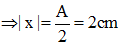 Ta có: A = 4 cm

 Khi động năng bằng ba lần thế năng

Khi lò xo dãn 6 cm

→ Động năng bằng ba lần thế năng