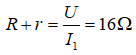 Khi mắc dòng điện 1 chiều 16V vào hai đầu đoạn mạch AB thu được I1 = 1A thì hộp X chứa L- r. Từ đó suy ra: