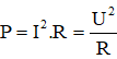 Công suất tiêu thụ của đoạn mạch không đổi:

Khi điều chỉnh điện trở của mạch: 

Thay số vào ta có: