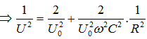 Từ đồ thị ta có: Khi 

Khi 

= 0,0055