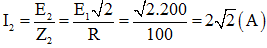 + Khi rô to quay với tốc độ n1=2,5  vòng/s:

+ Suất điện động nguồn điện khi đó:

+ Khi rô to quay với tốc độ n2 thì cộng hưởng

+ Cường độ dòng điện hiệu dụng khi đó:

 

=> .

 