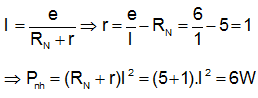 Từ công thức: