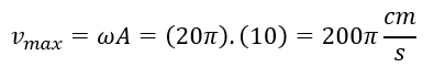 Chọn  C .

Tốc độ dao động của một phần tử sóng
