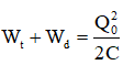 .

Ta có: q = Q0cos(ωt + φ)

Tại thời điểm t = 0 thì q = Q0 → cosφ = 1 → φ = 0 → q = Q0cosωt

Theo định luật bảo toàn năng lượng ta có:

Khi Wt = Wd thì

Thời gian ngắn nhất ứng với giá trị t thoả mãn: