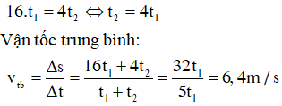 Quãng đường đi trong 2 lần là bằng nhau: 