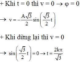 ü

+ Cho các giá trị của k và so đáp án ta được đáp án B.