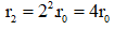 Bán kính quỹ đạo N(n=4):

Bán kính quỹ đạo L(n=2): 

Khi electron chuyển từ quỹ đạo N về quỹ đạo L thì bán kính quỹ đạo giảm bớt 