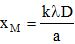 + Vì M là vân sáng nên: 

+ Khi dịch chuyển ra xa thì D tăng nên k giảm, ta có:

 

+ Thay D vào (1)  ®  k = 4  ®  D = 1 m