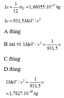 ần chọn là: B