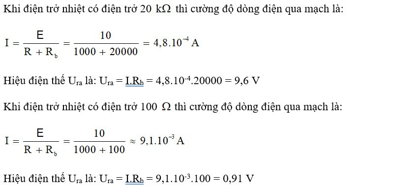 Trả lời: