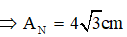 .

Bước sóng: λ = vT = v/f = 12cm

Biên độ của điểm M và N: