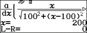 \({Z_{\min }} = R = 100\Omega \)   khi  \({Z_C} = {Z_L} = \omega L = 100\pi .\frac{1}{\pi } = 100\Omega \)

\({U_L} = \frac{{U{Z_L}}}{{\sqrt {{R^2} + {{\left( {{Z_L} - {Z_C}} \right)}^2}} }} = \frac{{U{Z_L}}}{{\sqrt {{{100}^2} + {{\left( {{Z_L} - 100} \right)}^2}} }} \to \)  shift solve đạo hàm

  \( \Rightarrow L = \frac{{{Z_L}}}{\omega } = \frac{{200}}{{100\pi }} \approx 0,64H\)  .