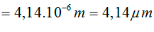 /span>

Sử dụng công thức tính công thoát A :