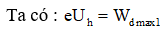 ( động năng cực đại của electron đến anot)