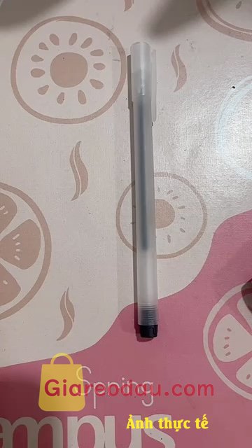 Giảm giá [Mã 23%] Bút bi gel mực xanh đen ngòi 0.5mm có nắp vỏ nhám nhà sách Tiền Phong. Mua vở được tặng bút , bút viết mượt , mực đậm , không bị. 