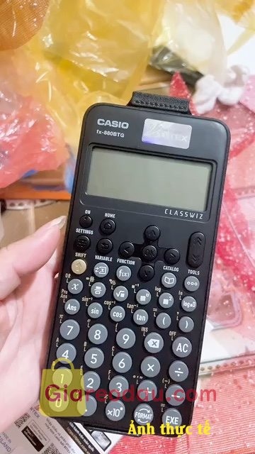 Giảm giá [Mã 5%] Máy tính Casio FX-880 BTG (Casio 880) Đủ màu- QR Code - B/h 7 năm - N/k Bitex. Giao hàng nhanh, shipper nhiệt tình, shop đóng gói hàng cẩn thận, máy. 