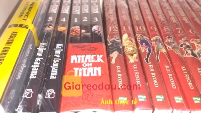 Giảm giá [Mã 10%] Sách Attack On Titan 05 (Bìa 2 Mặt) NXB Trẻ. Đóng gói hộp chỉnh chu, giao tới hoàn chỉnh không bị móp méo. Truyện hay. Mẫu mãu. 