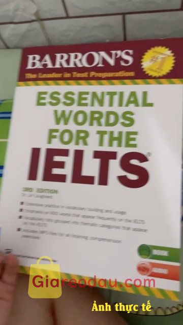 Giảm giá [Mã 23%] Sách Barron's Essential Words For The Ielts Tặng Post Card Danh Ngôn. Sách giao nhanh. Chất lượng sản phẩm tuyệt vời. Chữ rõ nét. Sách. 