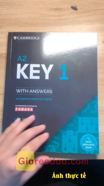 Giảm giá Sách Cambridge A2 Key English Test 1 ( chứng chỉ KET) For the revised 2020 exam (kèm code online). sách xinh nha, ko quá dày gây nản, in rõ nét, shop đóng gói chắc chắn. 