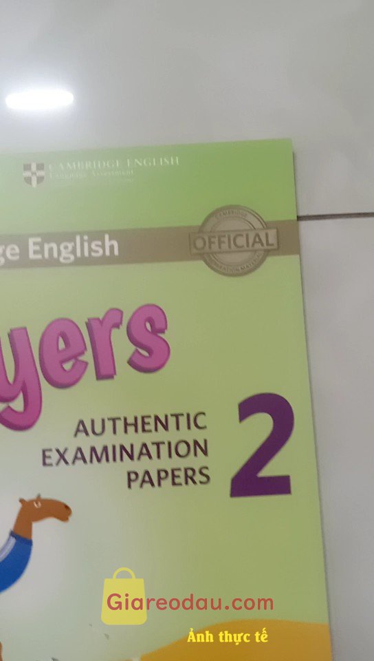 Giảm giá Sách Cambridge English Flyers 2 (For revised exam from 2018). Shop đóng gói cẩn thận, chắc chắn. Giao hàng nhanh chóng. Shop đóng gói hàng kĩ,. 