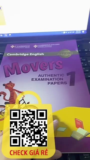 Giảm giá [Mã 31%] SÁCH Cambridge English Movers 1 2 3. Sách oke nhaa rẻ lắm luônn cháu mình rất thích học. Mn nên mua nha. 