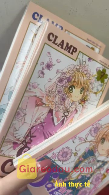 Giảm giá [Mã 3%] Sách Cardcaptor Sakura - Thẻ Bài Pha Lê - Tập 8. Shop giao đủ hàng, đóng gói cẩn thận. Ship nhanh lắm nhé!.!!!. Giao. 