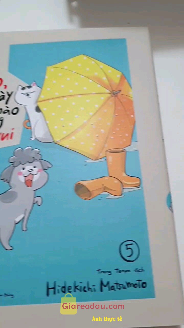 Giảm giá [Mã 3%] Sách Có Chó Có Mèo, Ngày Nào Cũng Vui - Tập 5 - Tặng Kèm Bookmark. Truyện rất dễ thương, phù hợp với độ tuổi trẻ em. Đọc mắc. 